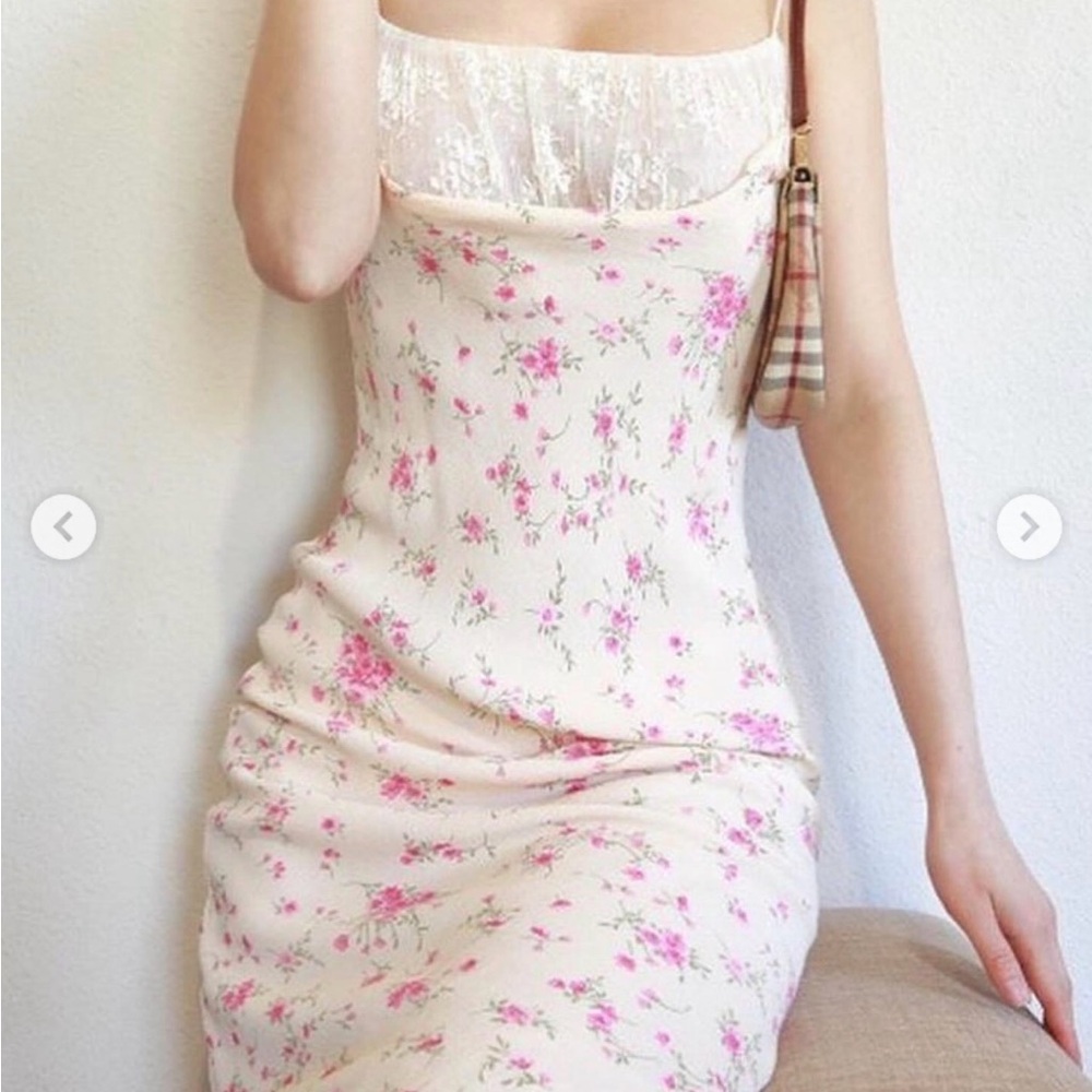 Love Shack Fancy style organza sundress